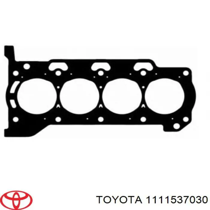 Uszczelka głowicy cylindrów 1111537060 Toyota