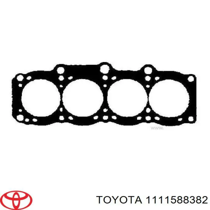 1111588382 Toyota uszczelka głowicy cylindrów