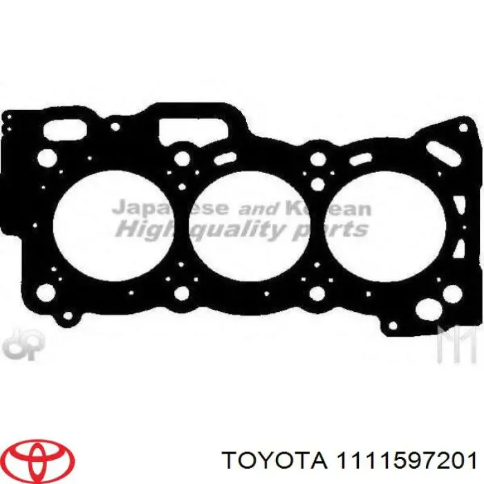 Uszczelka głowicy cylindrów 1111597201000 Daihatsu