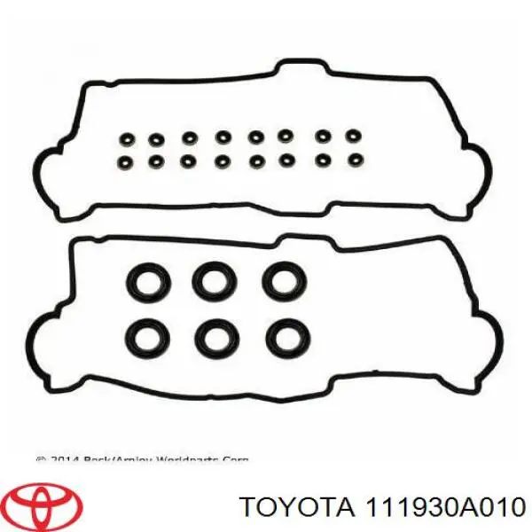 Uszczelka pokrywy zaworowej silnika, pierścień Toyota 1119362040 cena, od 3,19 USD