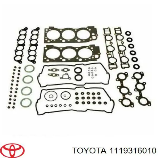 Do koszyka 1119362040 Toyota Uszczelka pokrywy zaworowej silnika, pierścień