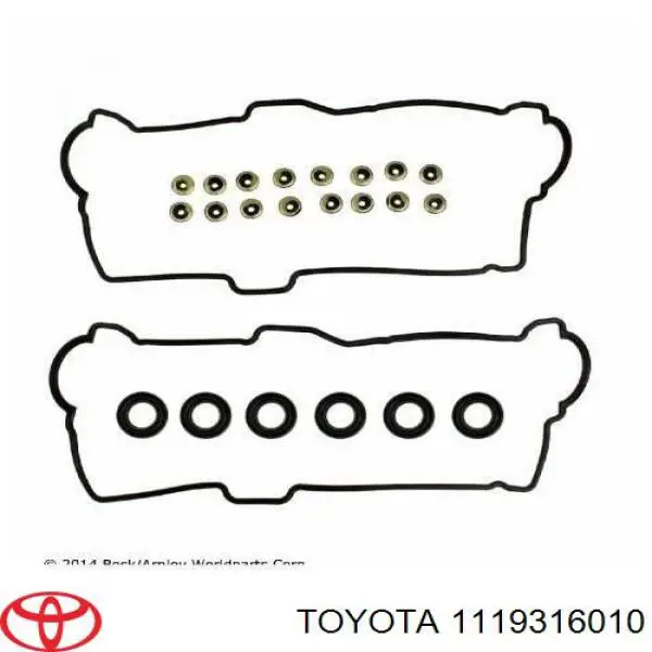 Do koszyka 1119316010 Toyota Uszczelka pokrywy zaworowej silnika, pierścień