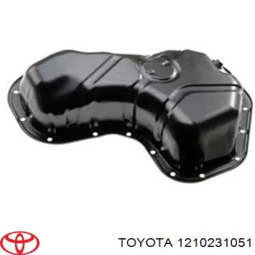 Miska olejowa silnika Toyota 1210231051 cena, od 70,24 USD