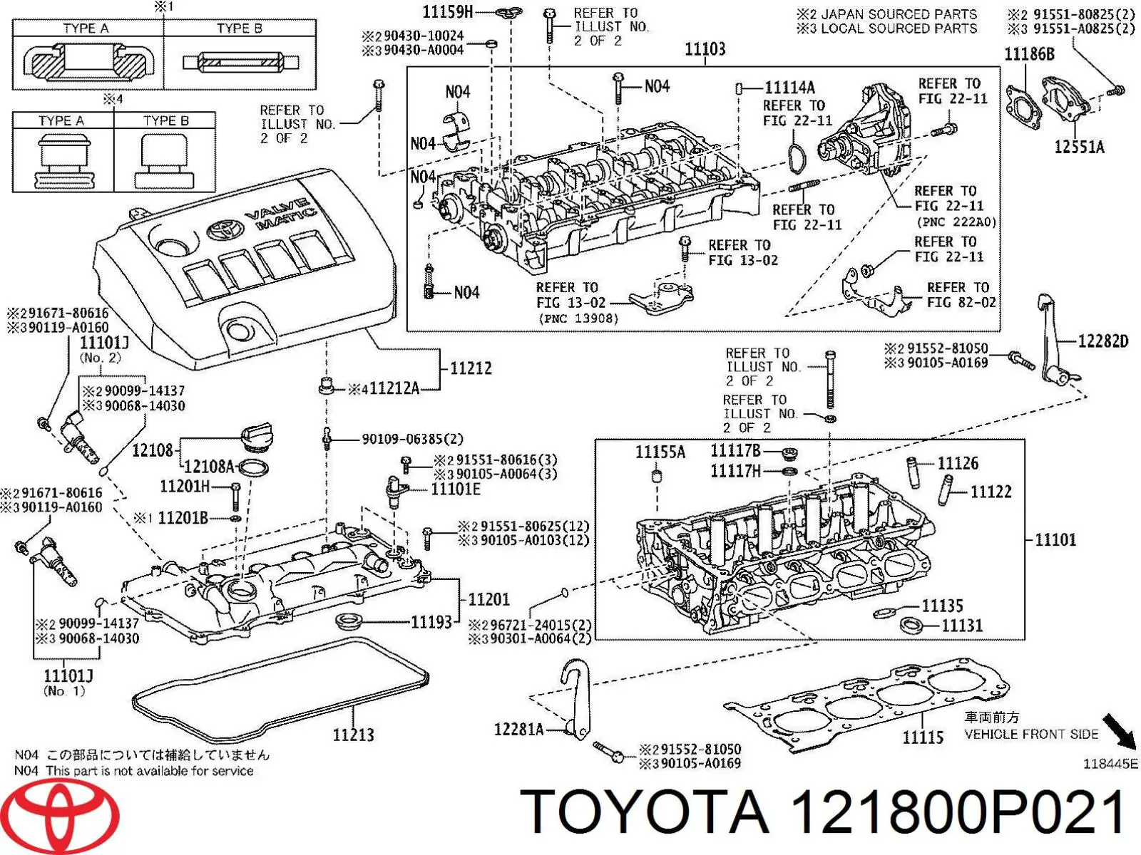 Korek wlewu oleju Toyota 1218031010 cena, od 12,42 USD