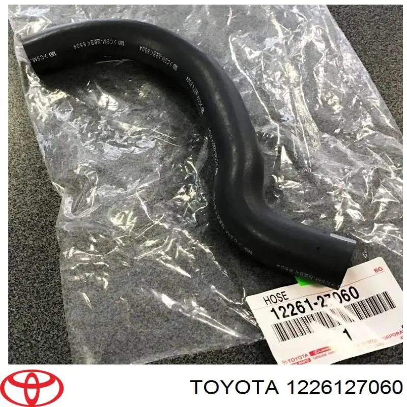1226127060 Toyota Króciec wentylacji kadłuba (separatora oleju)