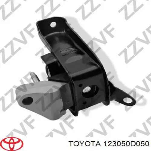 Poduszka (podpora) silnika prawa 123050D050 Toyota