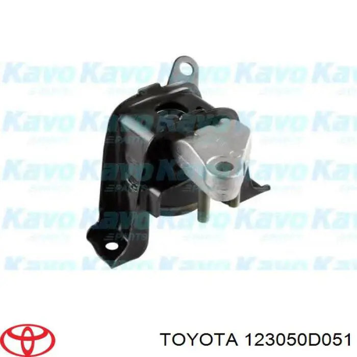 123050D051 Toyota Poduszka (podpora) silnika prawa