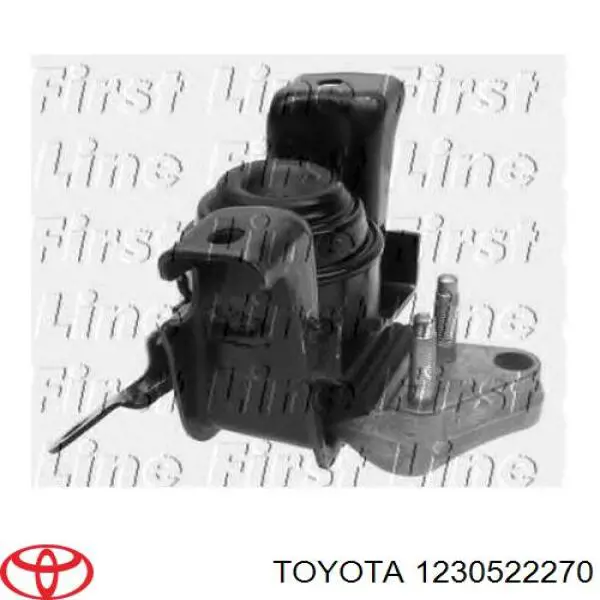 Do koszyka 1230522270 Toyota Poduszka (podpora) silnika prawa