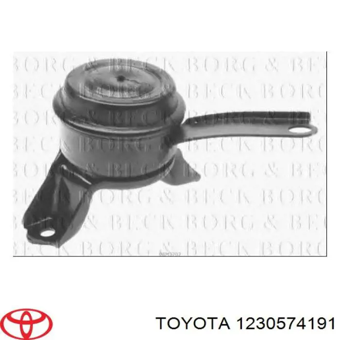 Poduszka (podpora) silnika prawa Toyota Avensis I sedana (T22) (1997 - 2003) cena, od 56,87 USD