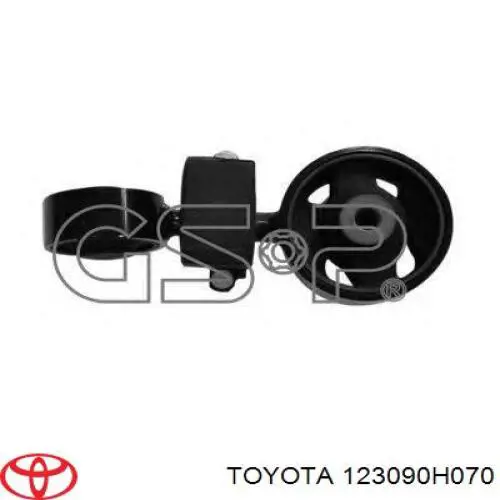 Do koszyka 123090H070 Toyota Poduszka (podpora) silnika prawa górna