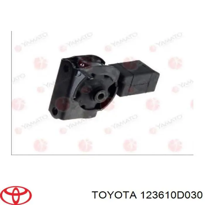 Poduszka (podpora) silnika przednia 123610D030 Toyota