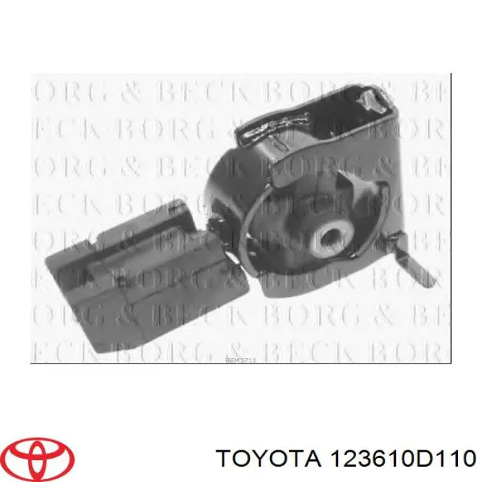 Poduszka (podpora) silnika przednia Toyota 123610D110 cena, od 34,02 USD