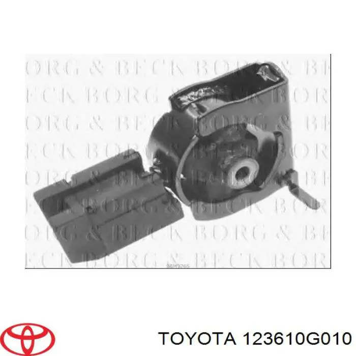 123610G010 Toyota Poduszka (podpora) silnika przednia