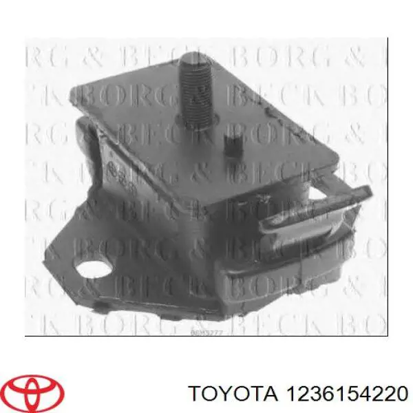 1236154220 Toyota Poduszka (podpora) silnika przednia