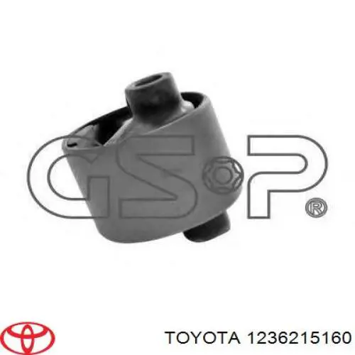 Poduszka (podpora) silnika prawa Toyota Corolla liftback (E9) (1987 - 1992) cena, od 56,66 USD