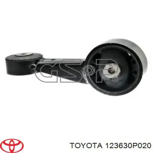 Poduszka (podpora) silnika prawa Toyota 123090P010 cena, od 32,95 USD