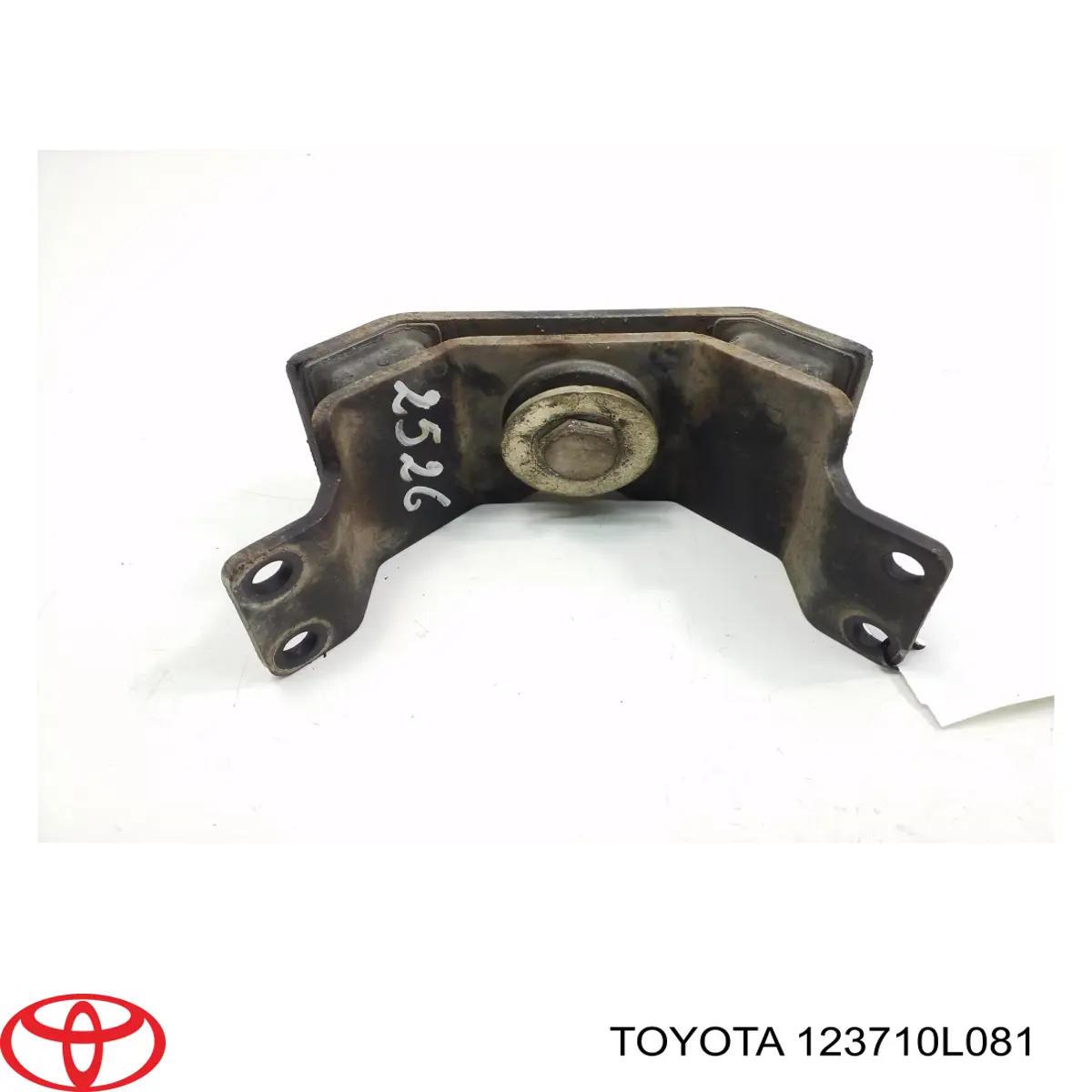 123710L081 Toyota Poduszka (podpora) silnika tylna
