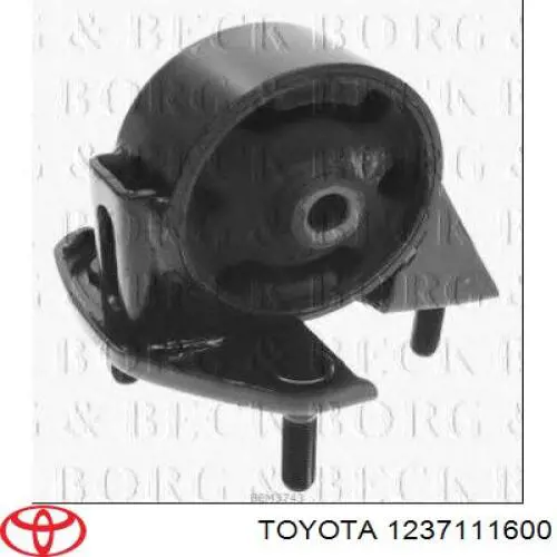1237111600 Toyota Poduszka (podpora) silnika tylna