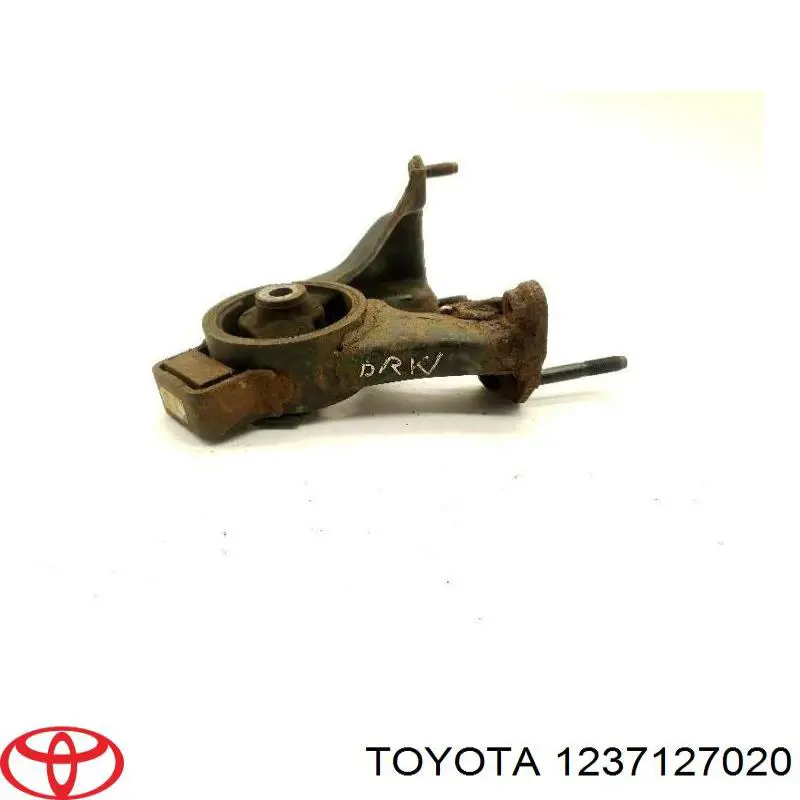 1237127020 Toyota Poduszka (podpora) silnika tylna