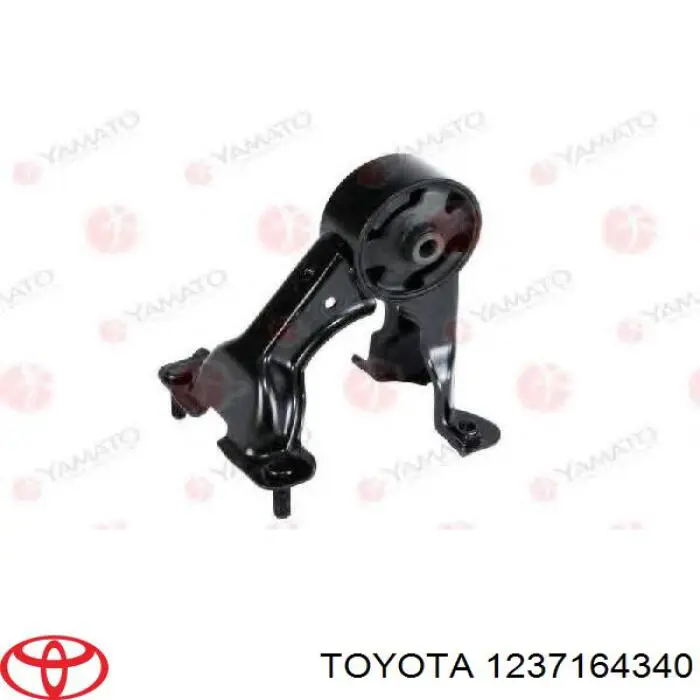Poduszka (podpora) silnika tylna Toyota 1237164340 cena, od 49,98 USD