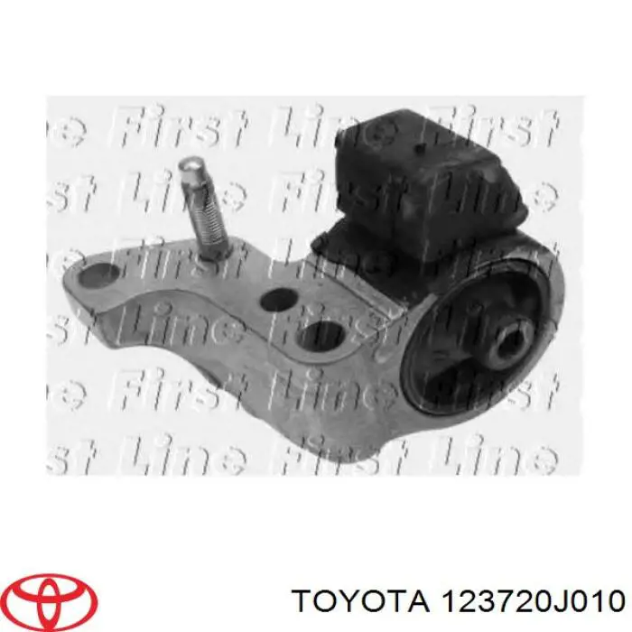 Poduszka (podpora) silnika lewa Toyota 123720J010 cena, od 25,53 USD