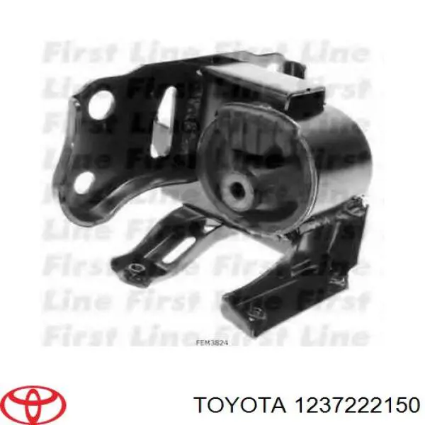 Poduszka (podpora) silnika lewa Toyota 1237222150 cena, od 44,23 USD