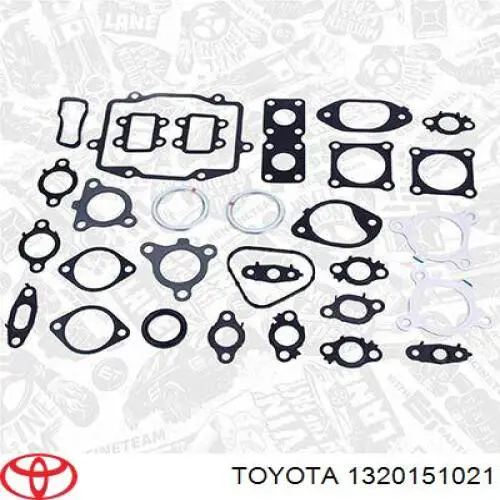Korbowód tłoka silnika Toyota 1320151021 cena, od 347,32 USD