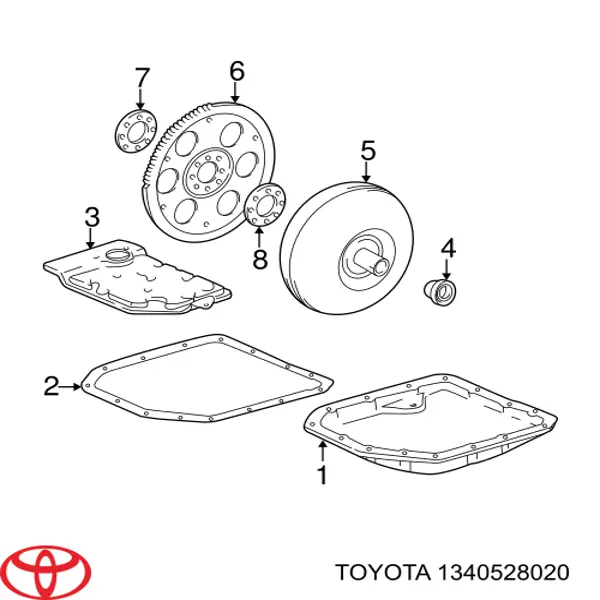 Koło zamachowe silnika do Toyota Camry V V30