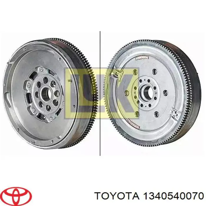 Koło zamachowe silnika Toyota 1340540070 cena, od 513,31 USD