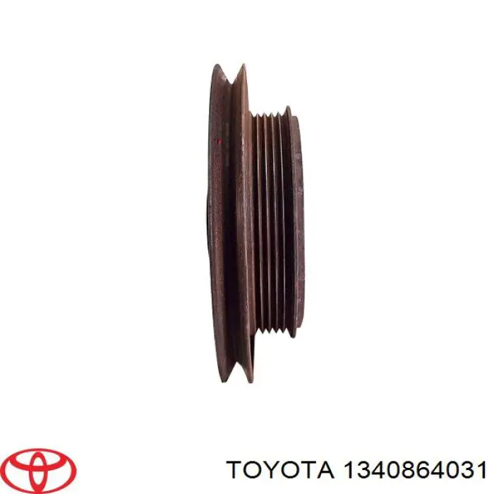 Do koszyka 1340864031 Toyota Koło pasowe wału korbowego