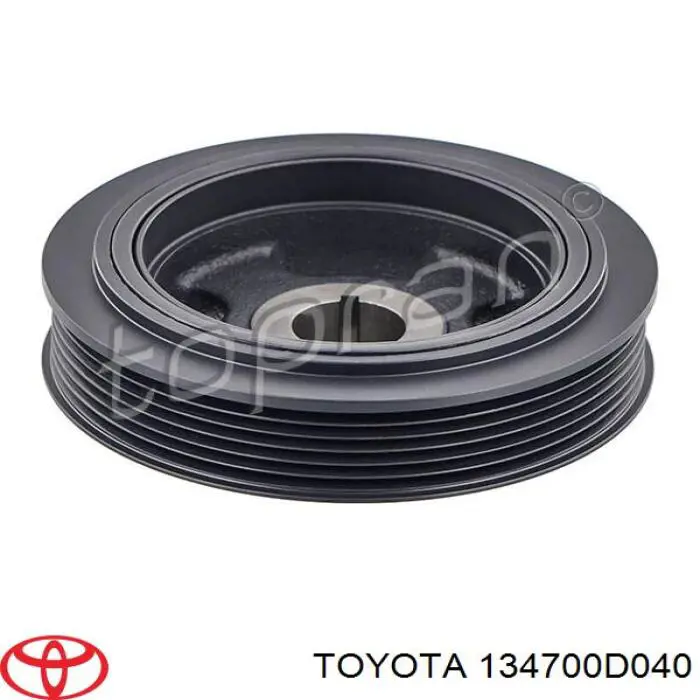 Koło pasowe wału korbowego Toyota 134700D040 cena, od 59,41 USD