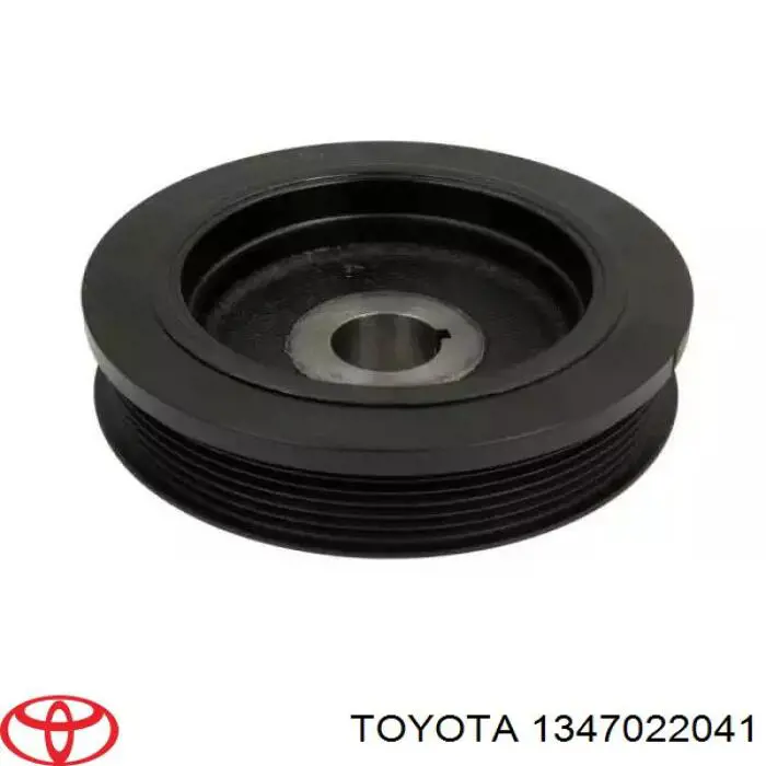 1347022041 Toyota Koło pasowe wału korbowego