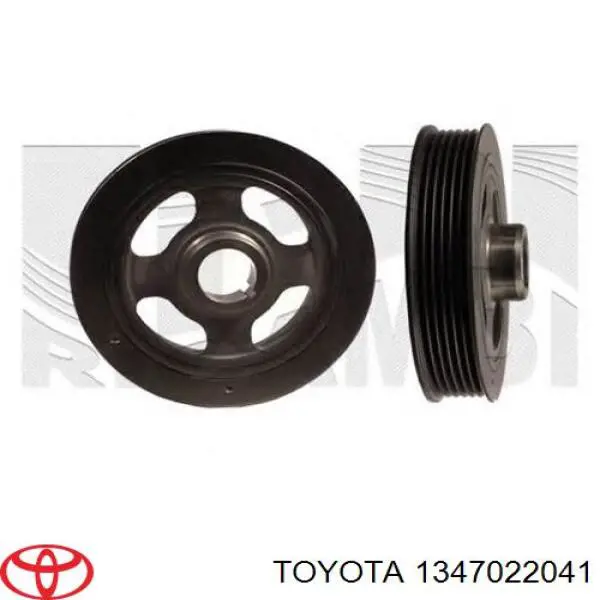 Do koszyka 1347022041 Toyota Koło pasowe wału korbowego