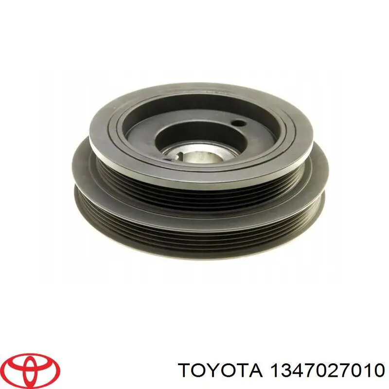 1347027010 Toyota Koło pasowe wału korbowego