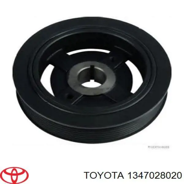 Koło pasowe wału korbowego Toyota 1347028020 cena, od 63,83 USD
