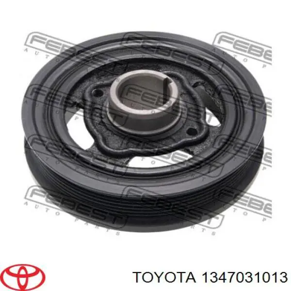 Do koszyka 1347031013 Toyota Koło pasowe wału korbowego