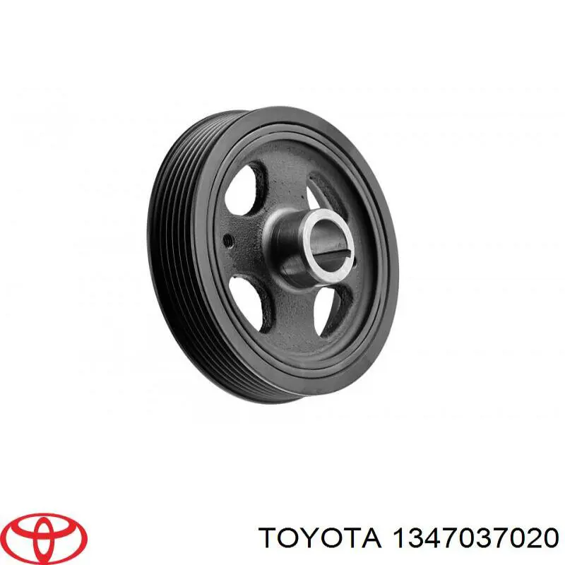 Do koszyka 1347037020 Toyota Koło pasowe wału korbowego