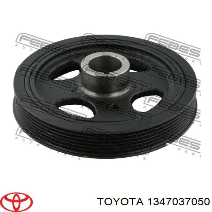 Koło pasowe wału korbowego Toyota 1347037050 cena, od 435,17 USD
