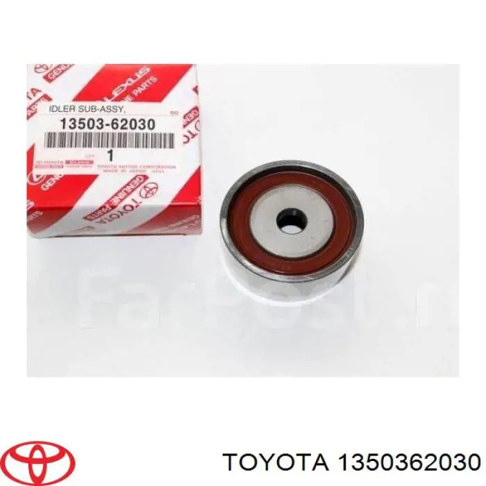 Rolka prowadząca kierunkowa paska rozrządu Toyota 1350362030 cena, od 21,58 USD