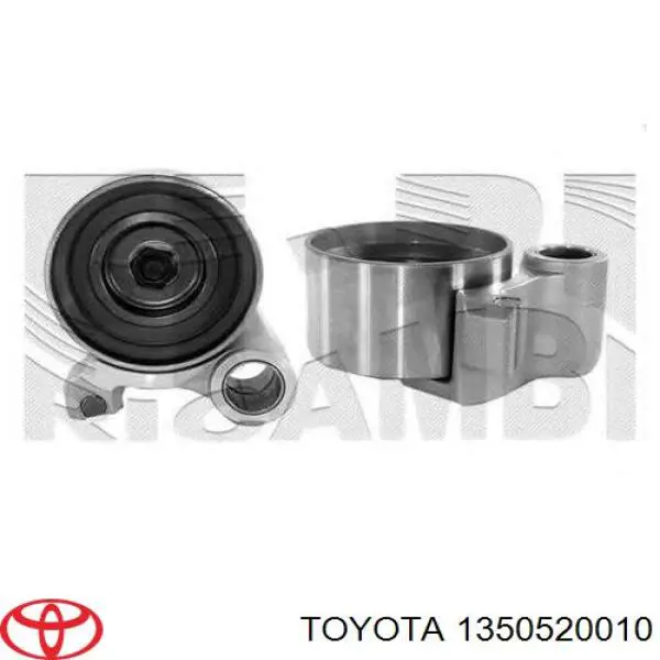 Do koszyka 1350520010 Toyota Rolka napinacza paska rozrządu