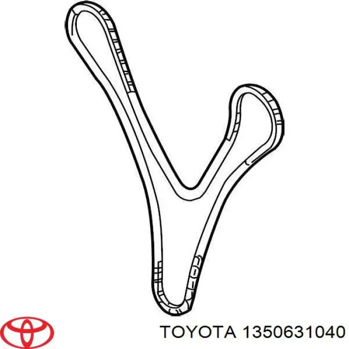 1350631040 Toyota łańcuch rozrządu