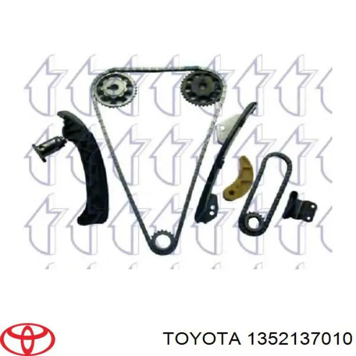 Koło zębate walcowe napędu wałka rozrządu Toyota 1352137010 cena, od 12,55 USD