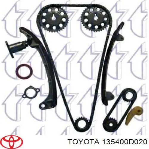 Napinacz łańcucha rozrządu Toyota 135400D020 cena, od 32,59 USD