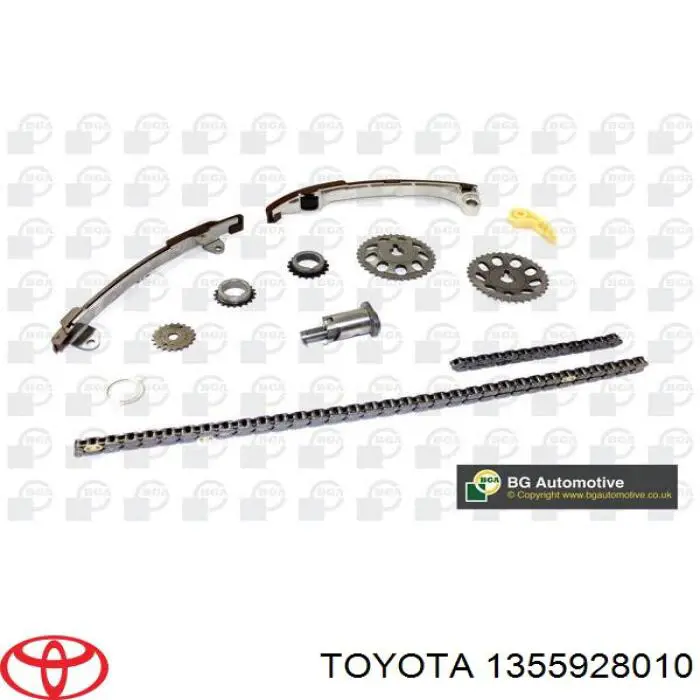 Do koszyka 135590H030 Toyota Prowadnica napinacza łańcucha rozrządu