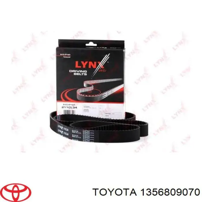 Pasek rozrządu 1356809070 Toyota