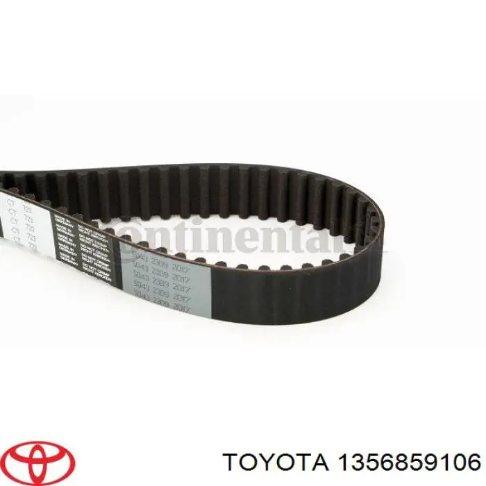 Pasek rozrządu 1356859106 Toyota
