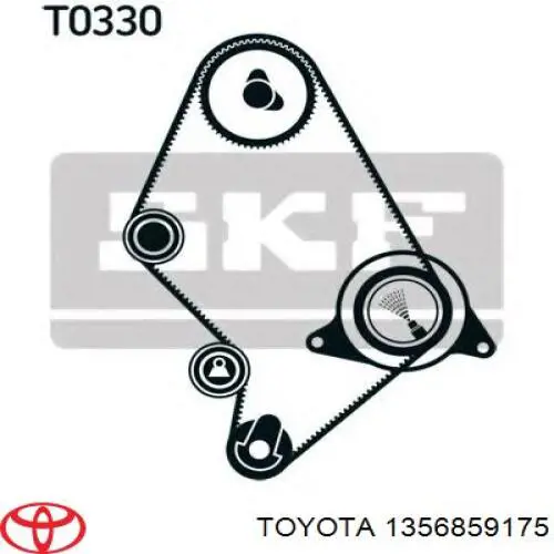 Do koszyka 1356859175 Toyota Pasek rozrządu