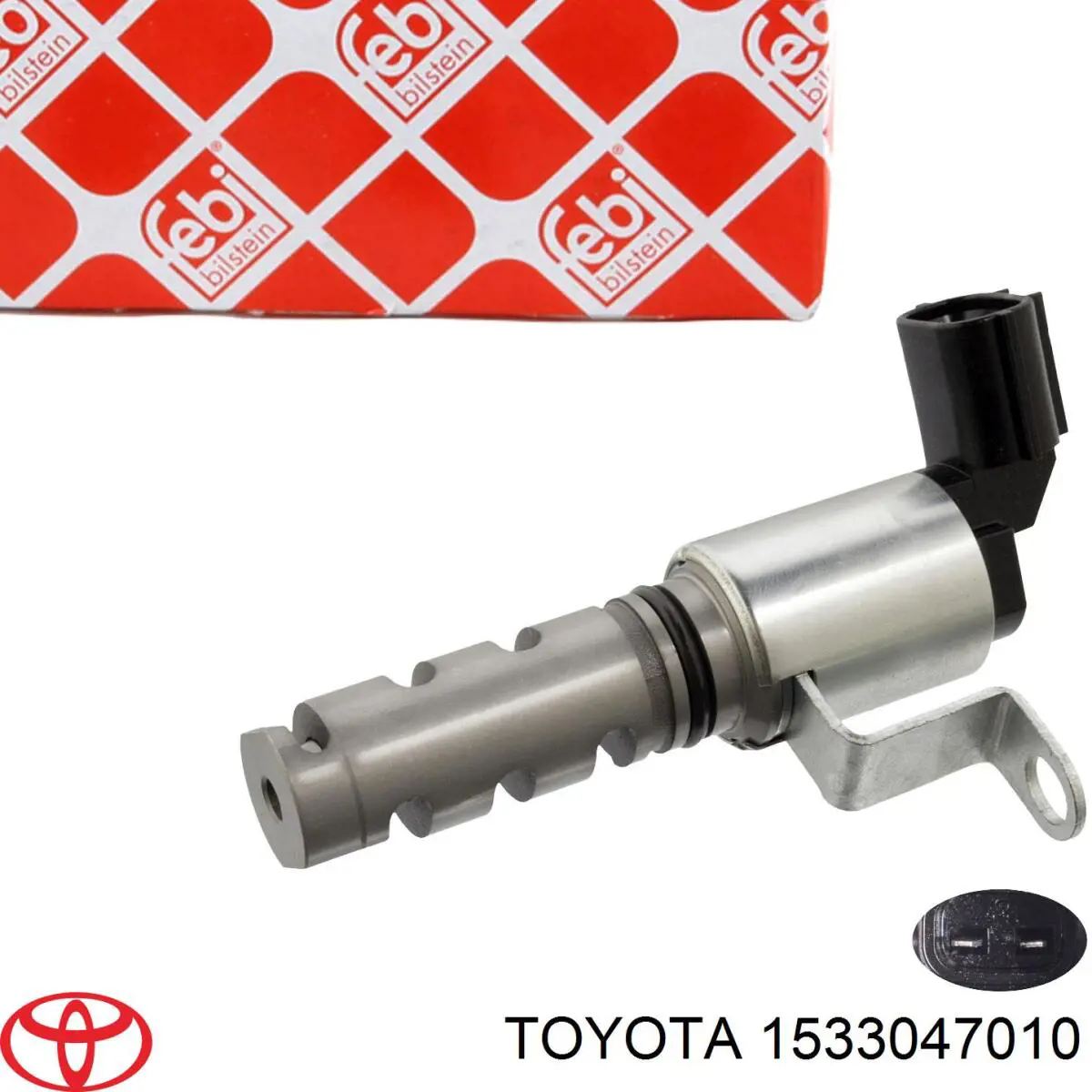 Zawór elektromagnetyczny położenia (faz) wałka rozrządu prawy Toyota 1533047010 cena, od 40,71 USD