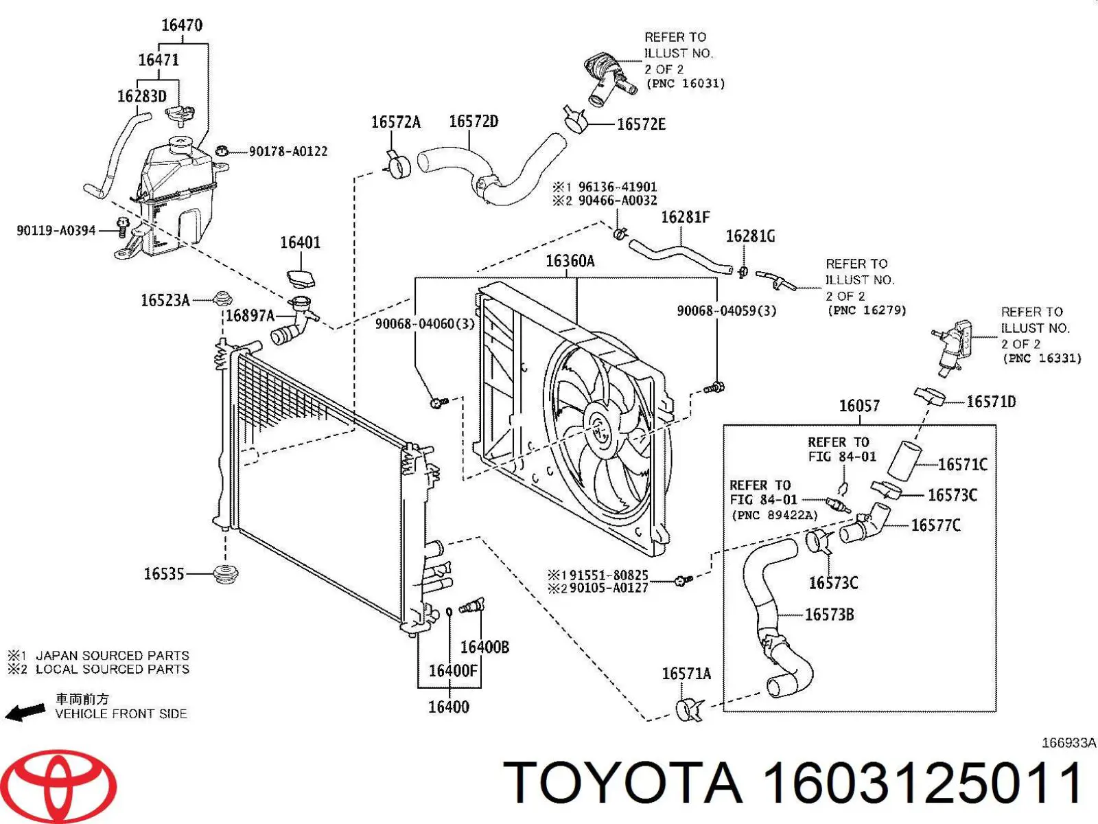 Termostat Toyota 1603125010 cena, od 46,78 USD