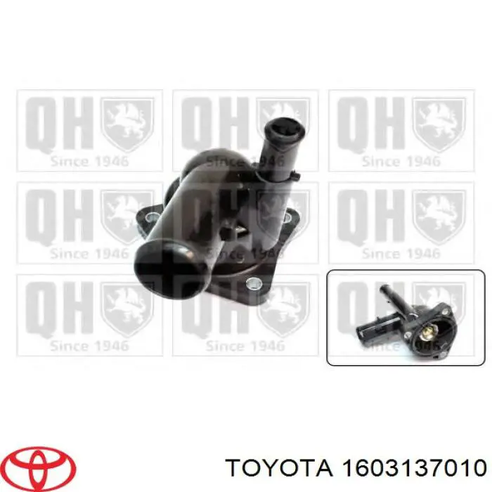 Termostat Toyota 1603137010 cena, od 58,61 USD